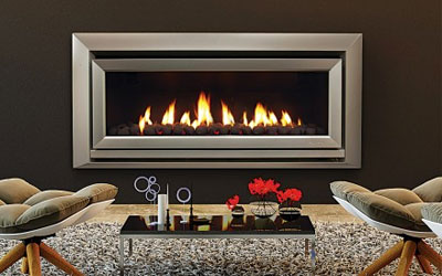 Brose our selection of Escea Gas Log Fireplaces available at Mercury heating & Cooling.