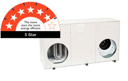 TH 5 star ducted gas heating product from Braemar