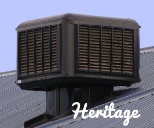 black heritage coolbreeze evaporative cooler