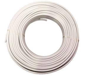 hydronic heating white piping that measures 16MM X 2.00MM X 100M COIL