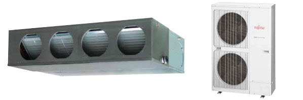 Fujitsu ARTA36LATU/AOTA36LBTL bulkhead heating & Cooling air conditioning system