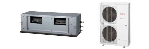 Fujitsu ARTG54LHTC/AOTG54LCTL bulkhead heating & Cooling air conditioning system