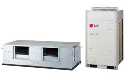 image of LG's indoor and external Premium Static Duct three phase with the model number B70AWYN9L6/B70AWYU7L6