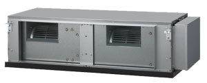 High static three phase ducted air conditioning unit from fujitsu