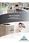 ESP Platinum Plus & Ultima Ducted Refrigerated heating & cooling brochure from Actron Air